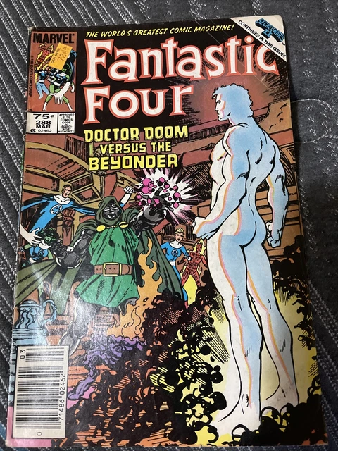 Fantastic Four #288 (1986 Marvel) Dr. Doom vs the Beyonder! Secret Wars II
