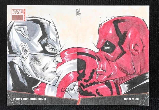 2020-21 Upper Deck Marvel Annual 1/1 kurobhie #BB11.23 Auto Sketch 0j09
