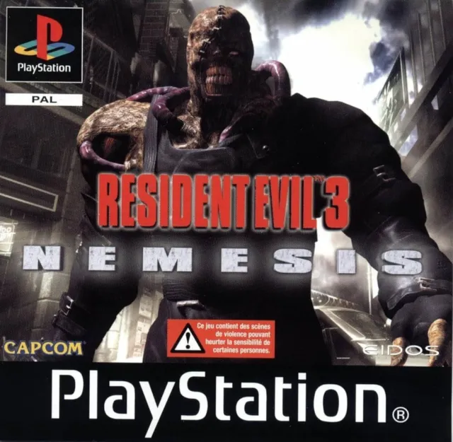 Sony Playstation 1 PS 1 Resident Evil 3 gebraucht inkl Anleitung und Hülle