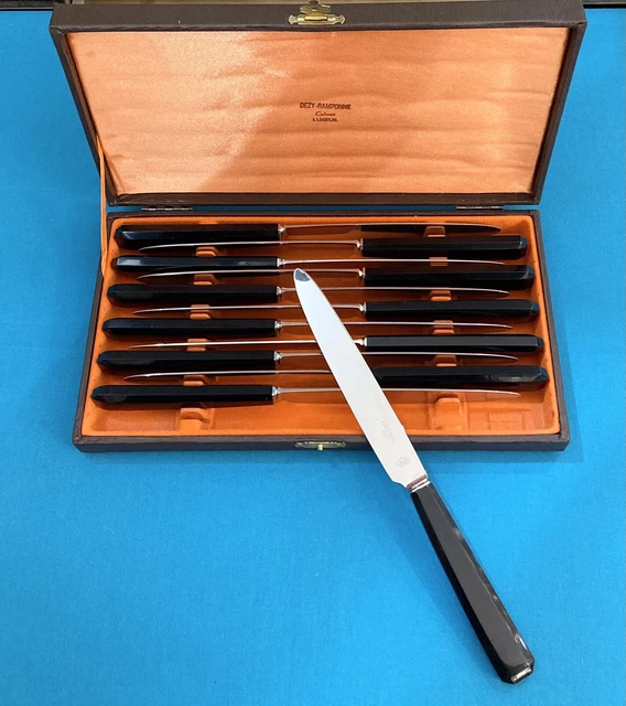 Paire De Stylos-plume Anciens En Bakélite à Pompe - Vers 1925, Style Art Déco, Plume En Or, Occasion