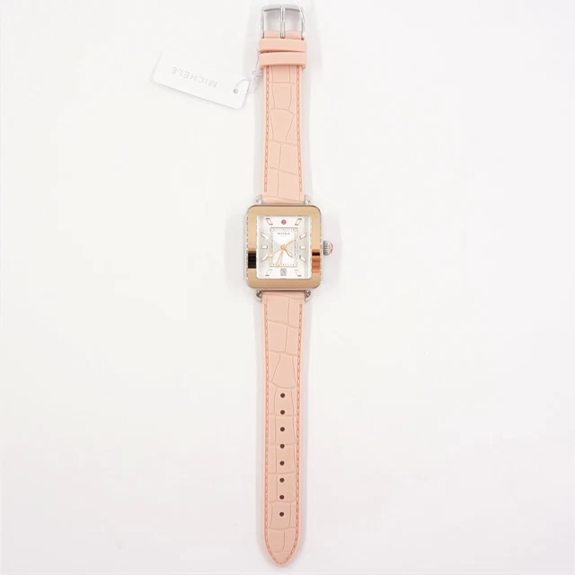 Michele Deco Sport Two-Tone Pink Gold Women's Watch - NWT (MWW06K000015)
