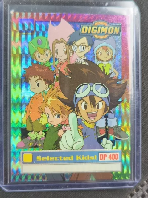 Digimon Animated Series 1 - EXCLUSIVE FOIL Selected Kids! #1 - Upper Deck 1999