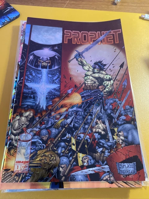 Prophet #1 NM Image Stephen Platt Chromium Variant LE Cover Signed Chuck Dixon