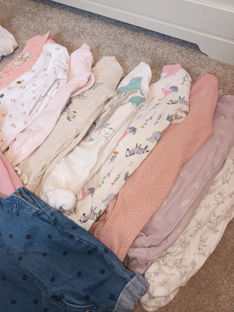newborn baby girls clothes bundle