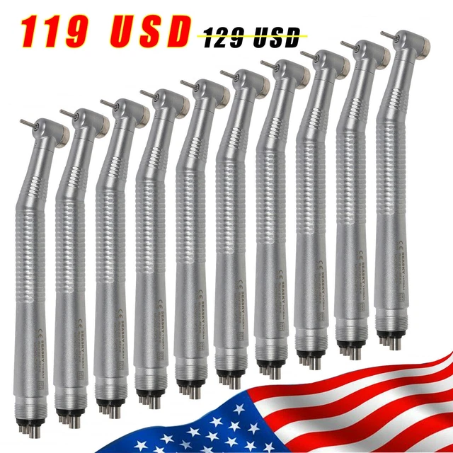 10*Turbine Dental NSK Pana Max Style High Speed Drill Handpiece Push vsk