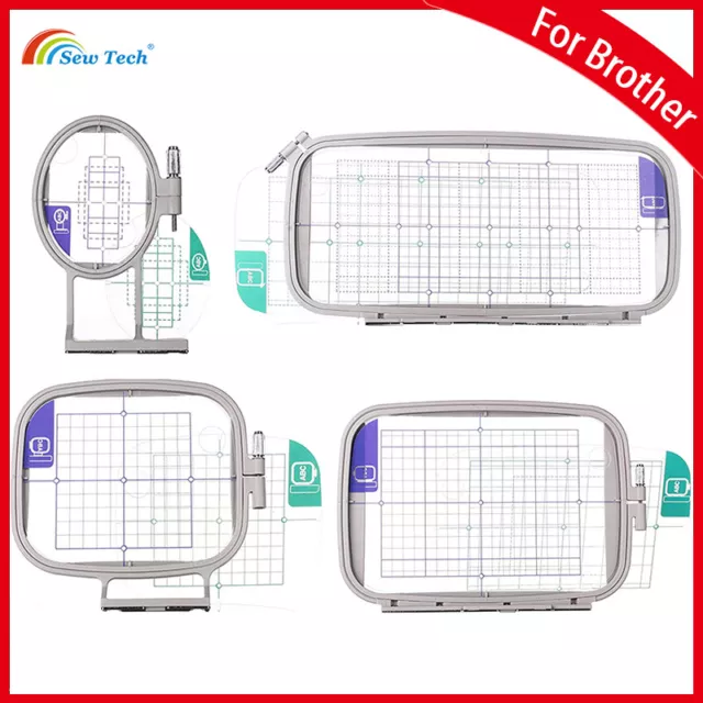 Aros bordados Sew Tech para Brother PE800 SE1900 PE770 780D PE700 PC6500