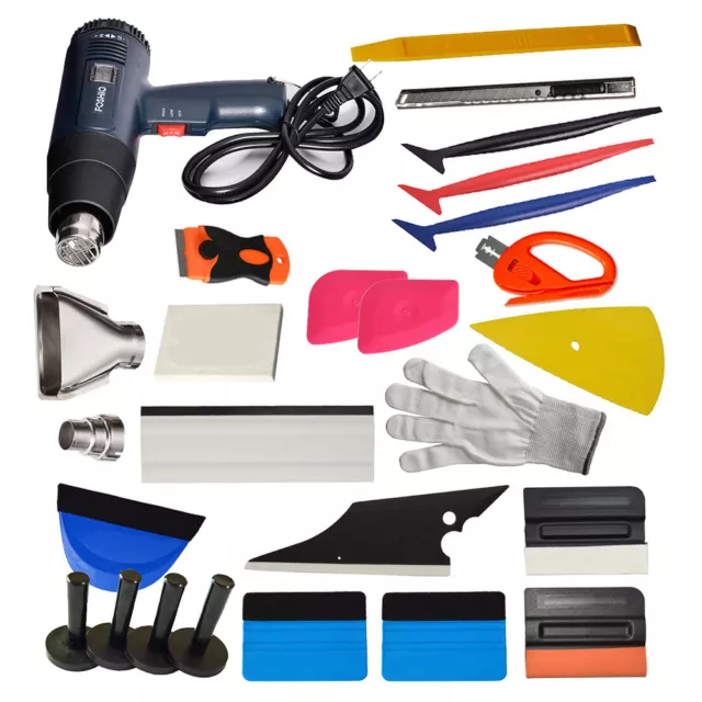 Car Wrap Application Tools Vinyl Squeegee Felt Auto Film Installation Tools Kit