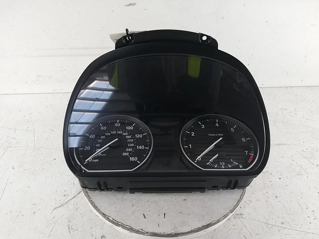 2009 BMW 1 SERIES Mk1 Essence Indicateur de Vitesse Horloge Ensemble 9187041 111