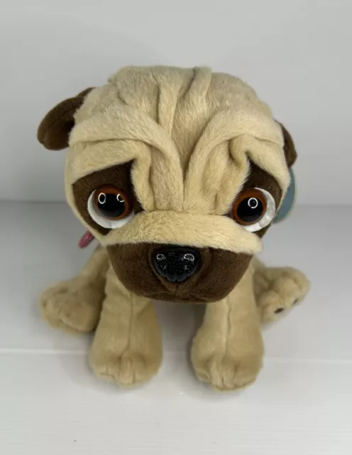 Keel Toys Pug Dog Pugsley Friends To Go Angel Wings [20cm] Soft Plush Toy NEW