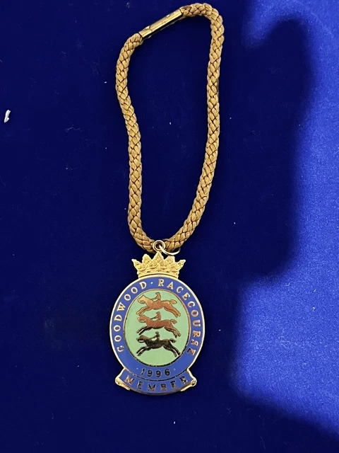 Goodwood Racecourse 1996 Members Badge