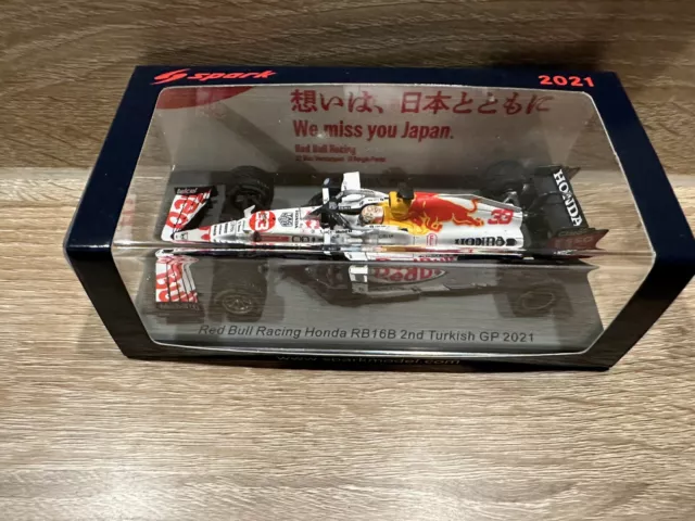 Minichamps 1/43 RED BULL Racing Honda RB16B 2nd Turkish GP 2021 Max Verstappen