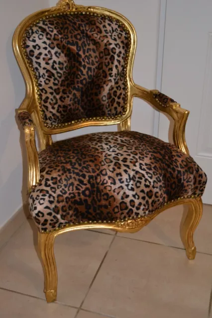 Louis Xv Style Armchair French Style Chair Leopard New Model