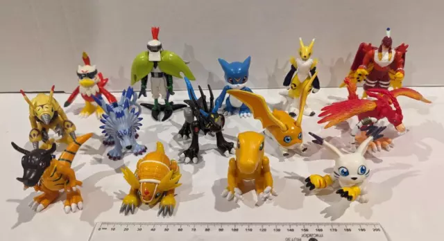 Vintage Bandai Digimon Action Feature Figures