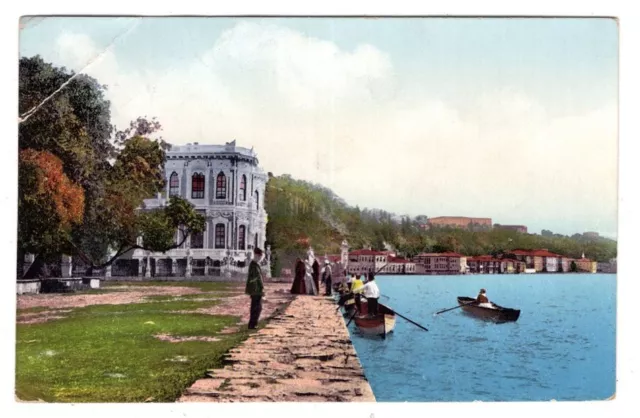 Türkei 1915 Kleines Palais am Hafen mit MSP 14 (AA4322