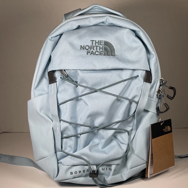 The North Face Borealis School Laptop Backpack Baby Blue Travel Book Bag New Tag