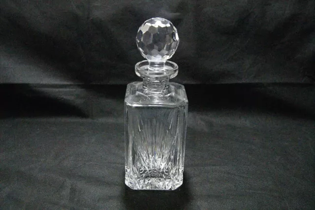 Vintage Gorham Crystal Glass Decanter with Stopper 9.75" Tall