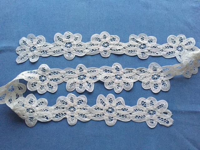 Ruban De Broderie Style Aztèque Avec Miroirs - 2 Cm De Large - Au Mètre Neuf - Création Manuelle