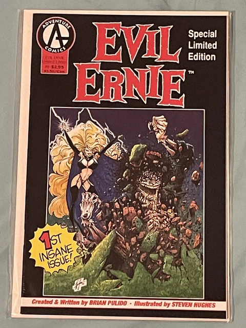 EVIL ERNIE # 1 Adventure Comics Special Limited Edition 1992 Lady Death Key Rare