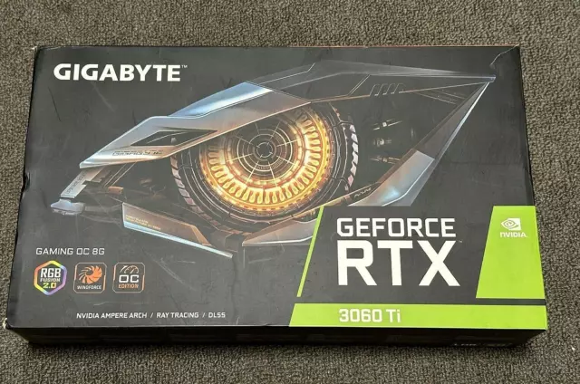 GIGABYTE GeForce RTX 3060 Ti 8GB GDDR6 Graphics Card GPU 3060Ti