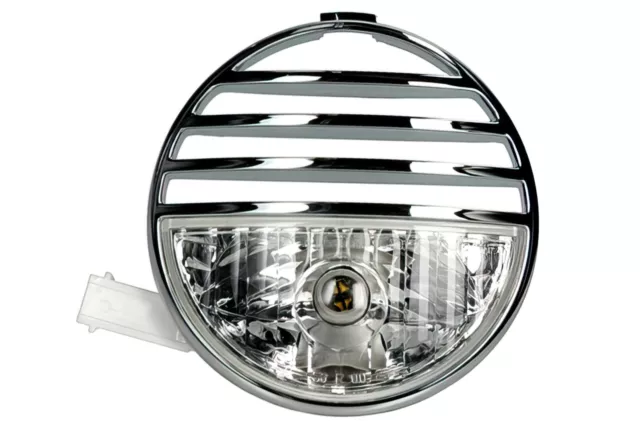 Kaskadeneinsatz m. LED Standlicht Piaggio Vespa GTS / GTV 125 - 300cc chrom