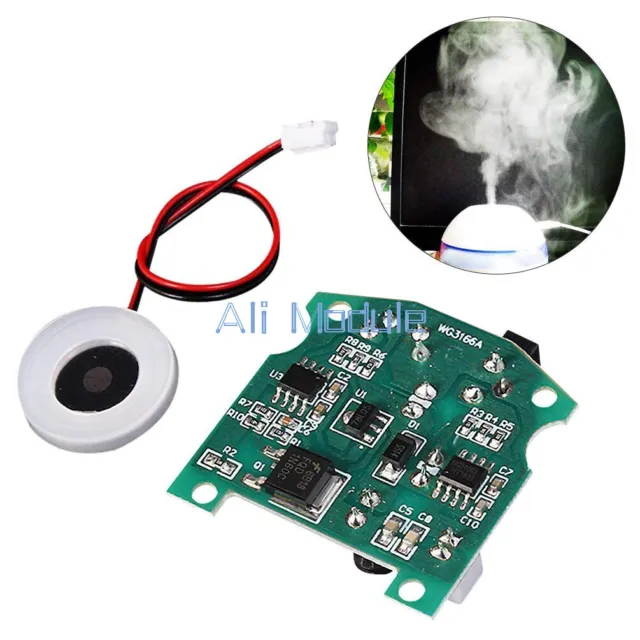 D20mm 113KHz Ultrasonic Mist Maker Atomizing Fogger Ceramic Humidifier with PCB