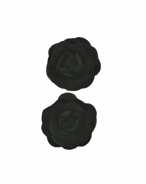 Zac's Alter Ego® Pair of Rose Flowers on Concord Clip