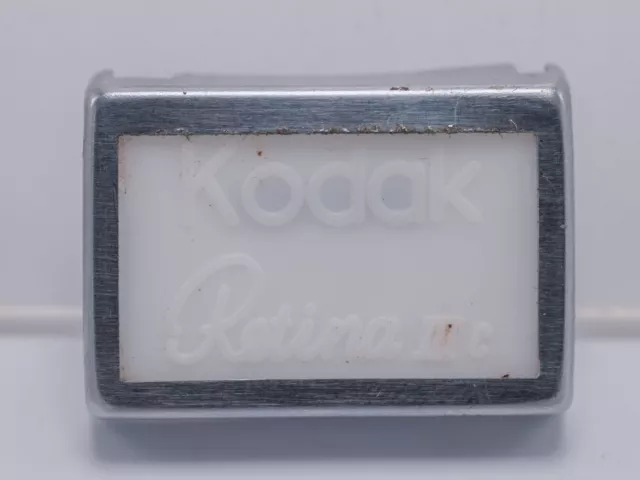 Cubierta de incidentes medidor de luz original Kodak Retina IIIc *Leer*