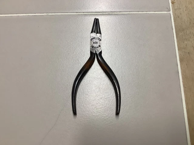 Vintage Kraeuter  #1611-4 Round Nose Pliers USA