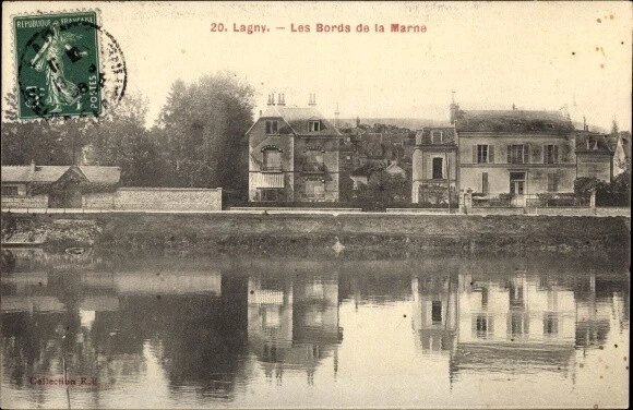 Ak Lagny Seine et Marne, Les Bords de la Marne - 2705564