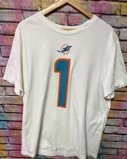 Miami Dolphins Name & Number Graphic T-Shirt - Tagovailoa XL