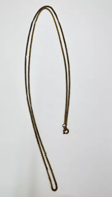 Zeitlose 70cm lange Goldkette