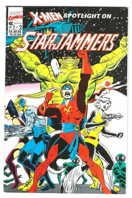 Marvel Comics X-Men Spotlight on STARJAMMERS #1 first printing