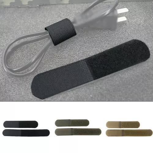 5pcs * Tactical Fixed Band Hook & Loop Webbing Fastener Bandage Bonded Buckle