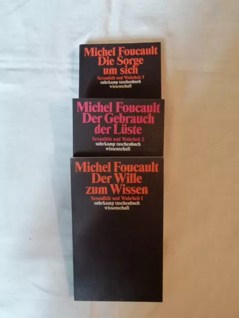 Sexualität und Wahrheit 1 2 3 Der Wille zum Wissen Gebrauch Der Lüste  Foucault