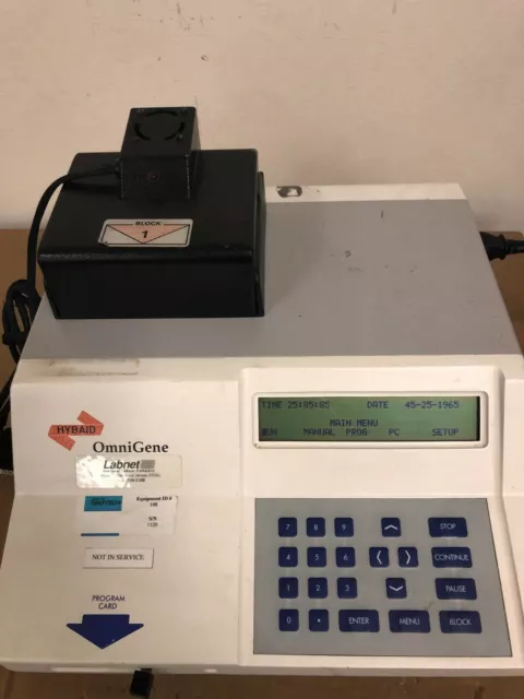 Hybaid Omnigene TR3 CM110 Lab Bench to Thermal Cycler Incubator