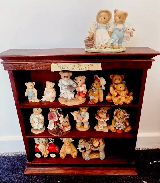 1993 Collector Edition Jack Gill Children Across The Seas Cherished Teddies Lot