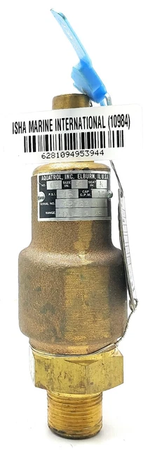 Aquatrol INC. 32767-3 Safety & Relief Valve