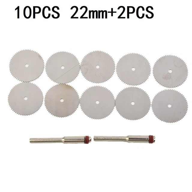 Strumenti Sega Disco Oscillante Accessori 12pcs Set Mini Carbonio Acciaio Legno