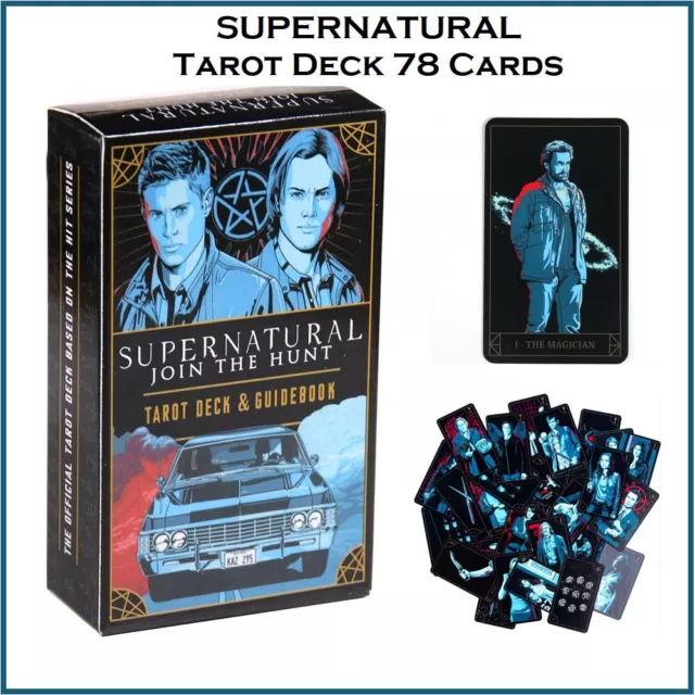 Supernatural Tarot: Tarot Deck 78 Cards  Oracle English Version Game Card New