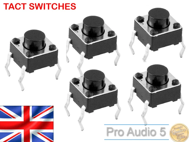 10x Akai MPC Tactile Switch for 1000, 2000, 2000XL, 4000 - Tact Swith 10pcs UK .