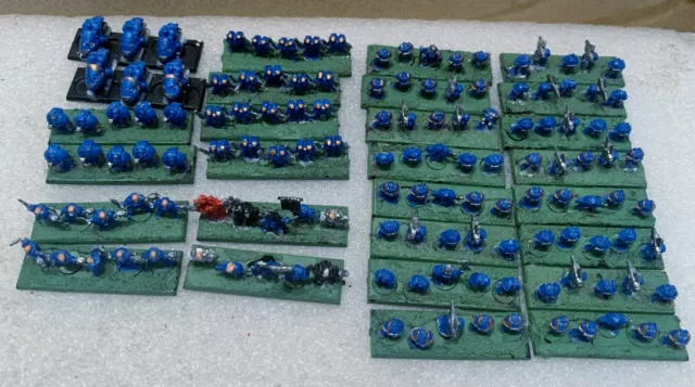 Warhammer 40k EPIC SCALE Space Marines Infantry Stands x28