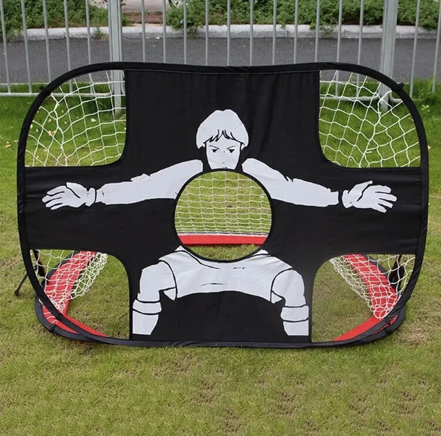 FOOTBALL FOLDABLE TRAINING Net Soccer Kickback Goal Net for Kids Target