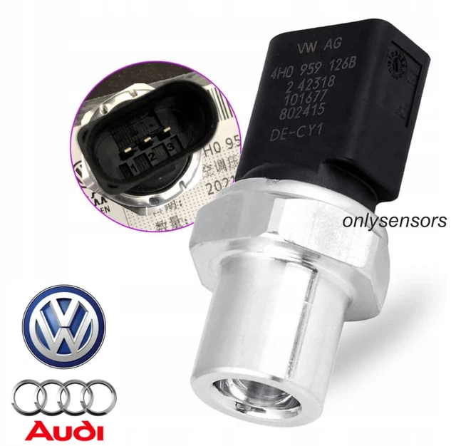GENUINE AIR CON A/C Pressure Sensor Switch for AUDI A3 A4 A5 A6 A7 A8
