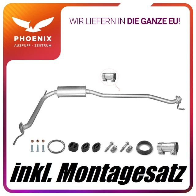 Endtopf Neu Für Honda Civic Schrägheck 1.4 FN FK 83PS 100PS Auspuff