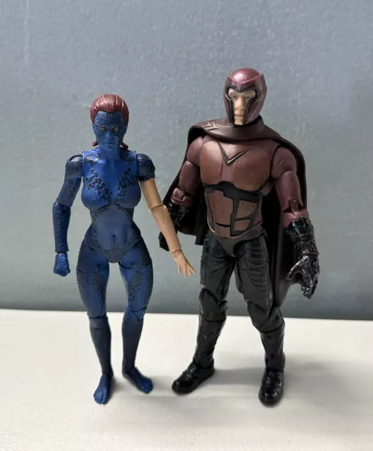 Marvel Legends Movie XMen Figure Magneto and Mystique Fast Shipping !!! Marvel Legends Movie XMen Figure Magneto and Mystique Fast Shipping !!!