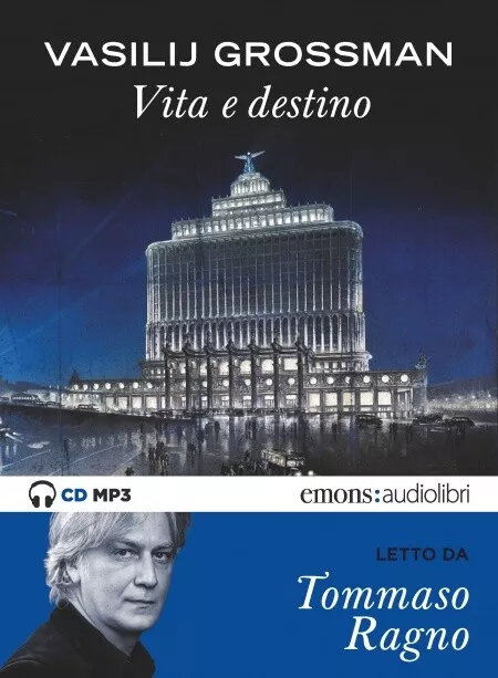 Audiolibro audiobook cd MP3  VITA E DESTINO  VASILIJ GROSSMAN / usato