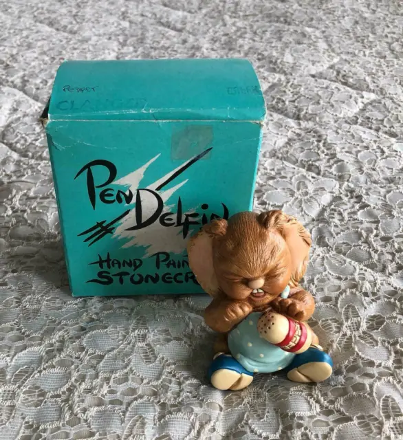 Rare retired Pendelfin Rabbit Pepper blue 2038755 Pendelfin collectable boxed
