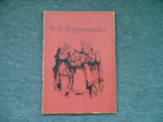 Pole Poppenspäler Theodor Storm DDR Volk und Wissen 1957 llustrator Werner Kulle