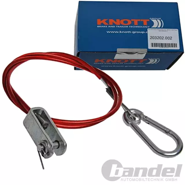 KNOTT/Supporter Abreiß Corde de Capture Suspente Câble Sécurité 1200 MM pour