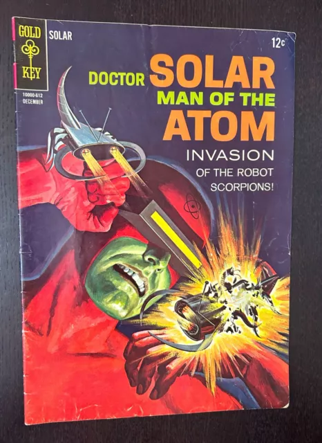 DOCTOR SOLAR MAN OF THE ATOM #18 (Gold Key Comics 1966) -- Silver Age -- VG
